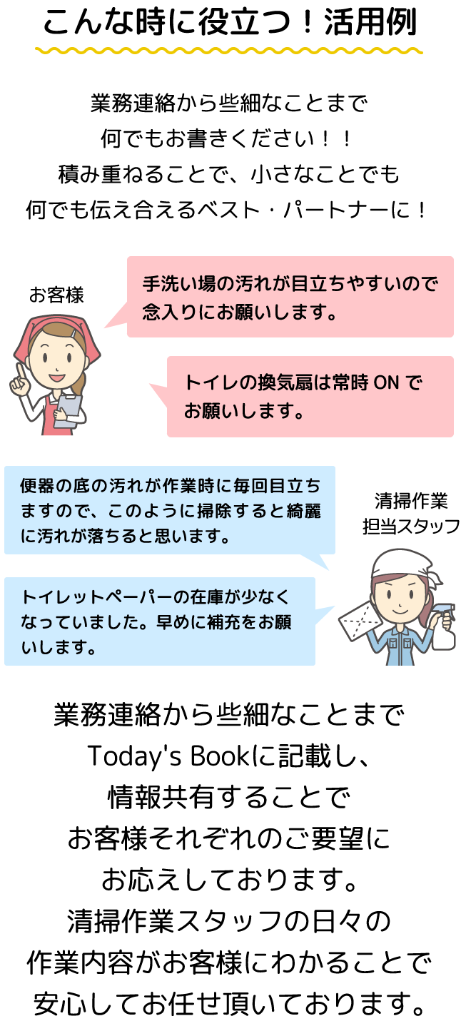 こんな時に役立つ！活用例